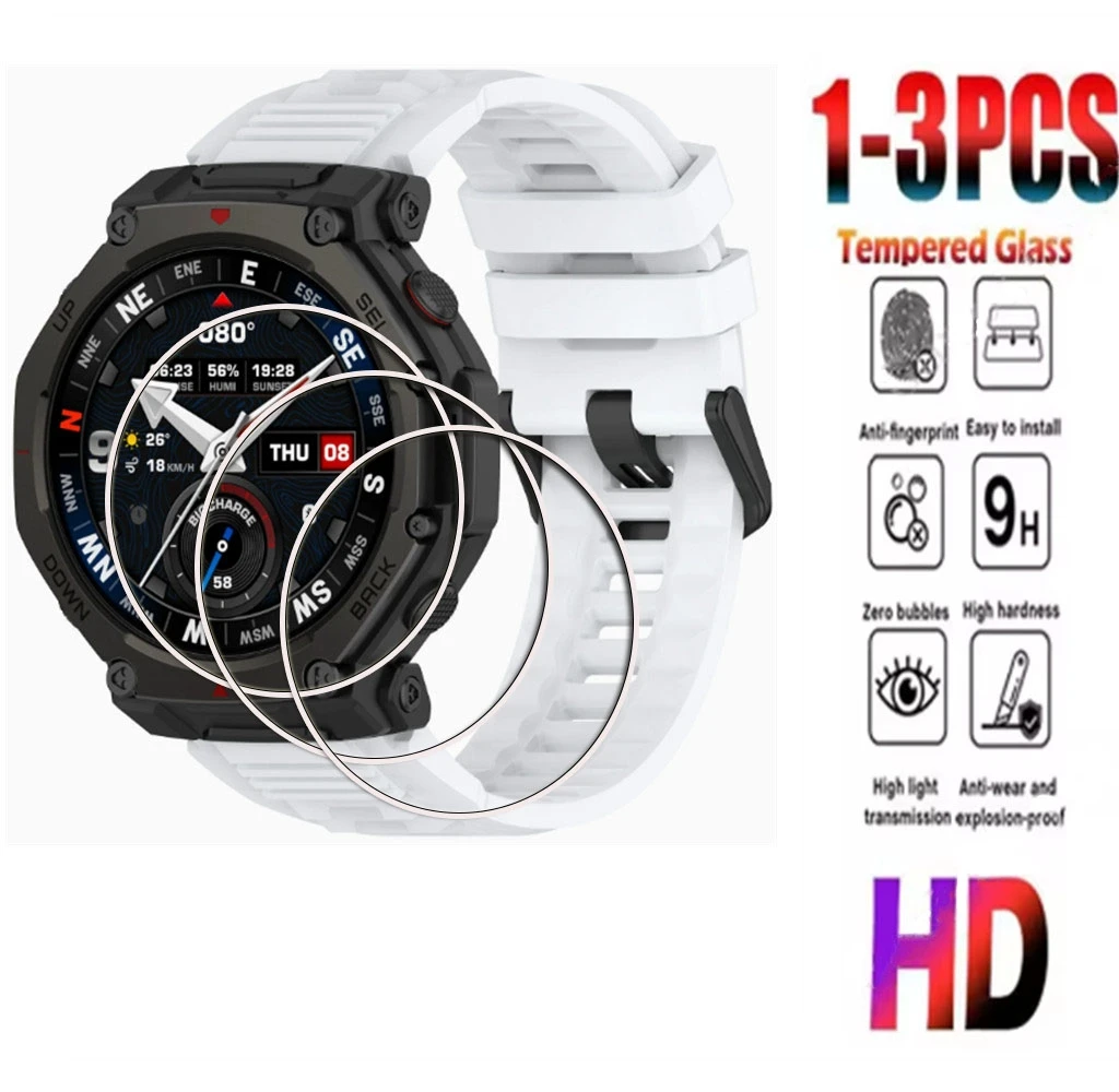 1-3PCS Premium Tempered Glass For Amazfit T-rex 3 pro 44MM 48MM Smartwatch Screen Protector Clear Anti-scratch Film
1-3PCS Premium Tempered Glass For Amazfit T-rex 3 pro 44MM 48MM Smartwatch Screen Protector Clear Anti-scratch Film