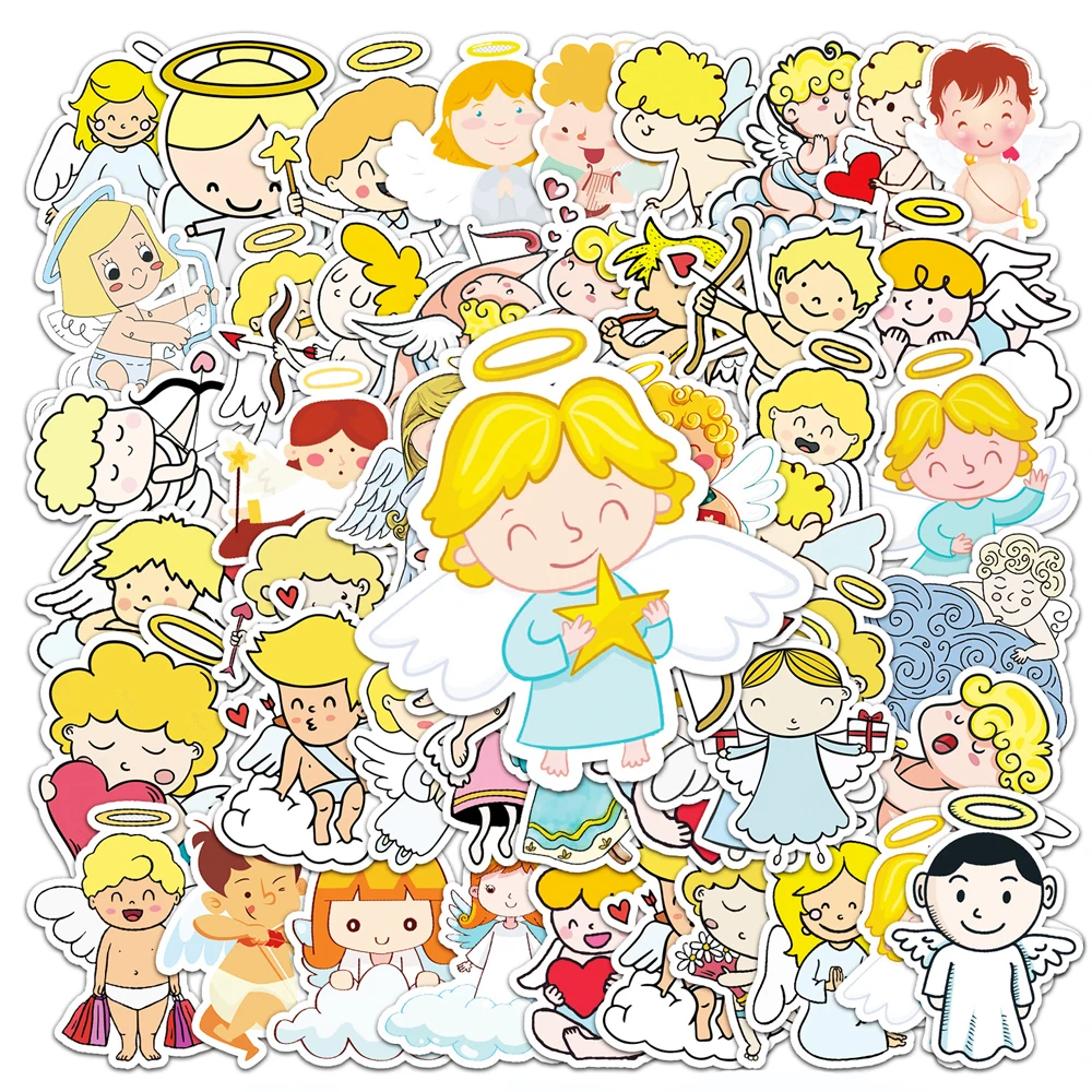 10/30/50pcs Cute Cartoon Angel Graffiti Stickers Kawaii Creative Sticker for Luggage Skateboard Phone Funny Waterproof Decal Toy
10/30/50pcs Cute Cartoon Angel Graffiti Stickers Kawaii Creative Sticker for Luggage Skateboard Phone Funny Waterproof Decal Toy