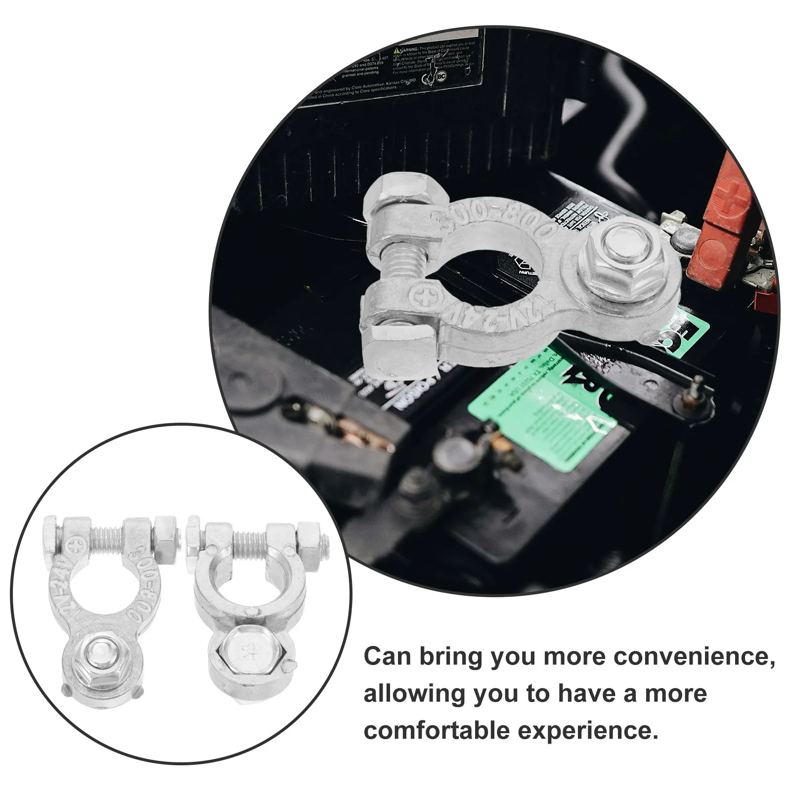 2 шт., клеммный зажим из цинкового сплава, прочный автомобильный кабельный разъем, держатель проводки
2 шт., клеммный зажим из цинкового сплава, прочный автомобильный кабельный разъем, держатель проводки