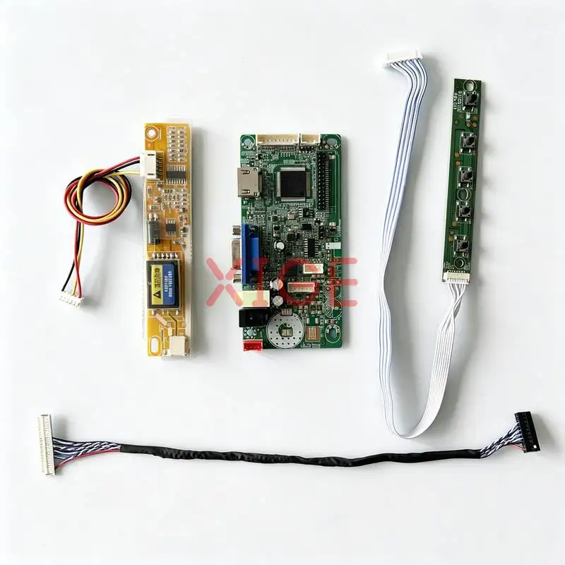 Controller Drive Board Fit CLAA154WA04 CLAA154WA01 CLAA154WA05 CLAA154WA03 HDMI+VGA 1280*800 1280x800 LVDS 30-Pin 1-CCFL DIY Kit
Controller Drive Board Fit CLAA154WA04 CLAA154WA01 CLAA154WA05 CLAA154WA03 HDMI+VGA 1280*800 1280x800 LVDS 30-Pin 1-CCFL DIY Kit