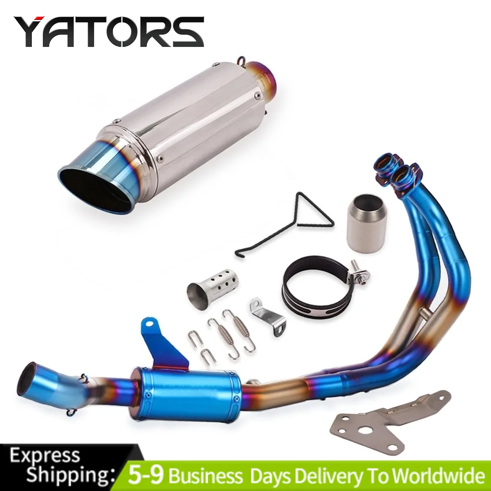 For Yamaha YZF R7 MT-07 14-25 Blue Bolt-on Full Exhaust Header Link Pipe Muffler Exhaust Systems Exhausts Pipes
For Yamaha YZF R7 MT-07 14-25 Blue Bolt-on Full Exhaust Header Link Pipe Muffler Exhaust Systems Exhausts Pipes