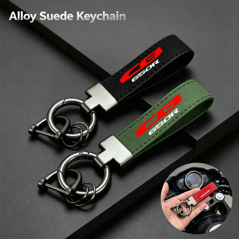For Honda Cb650r CB 650R 650 R Accessories Leather Suede Motorcycle Keychain Zinc Alloy Keyrings Charm Styling Accessories
For Honda Cb650r CB 650R 650 R Accessories Leather Suede Motorcycle Keychain Zinc Alloy Keyrings Charm Styling Accessories