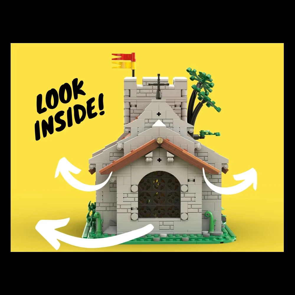 MOC building blocks Lion King Church Lion Shield Retro Medieval Street Scene Cavalry Archery Building DIY Assembly Toy Gift Set
MOC building blocks Lion King Church Lion Shield Retro Medieval Street Scene Cavalry Archery Building DIY Assembly Toy Gift Set