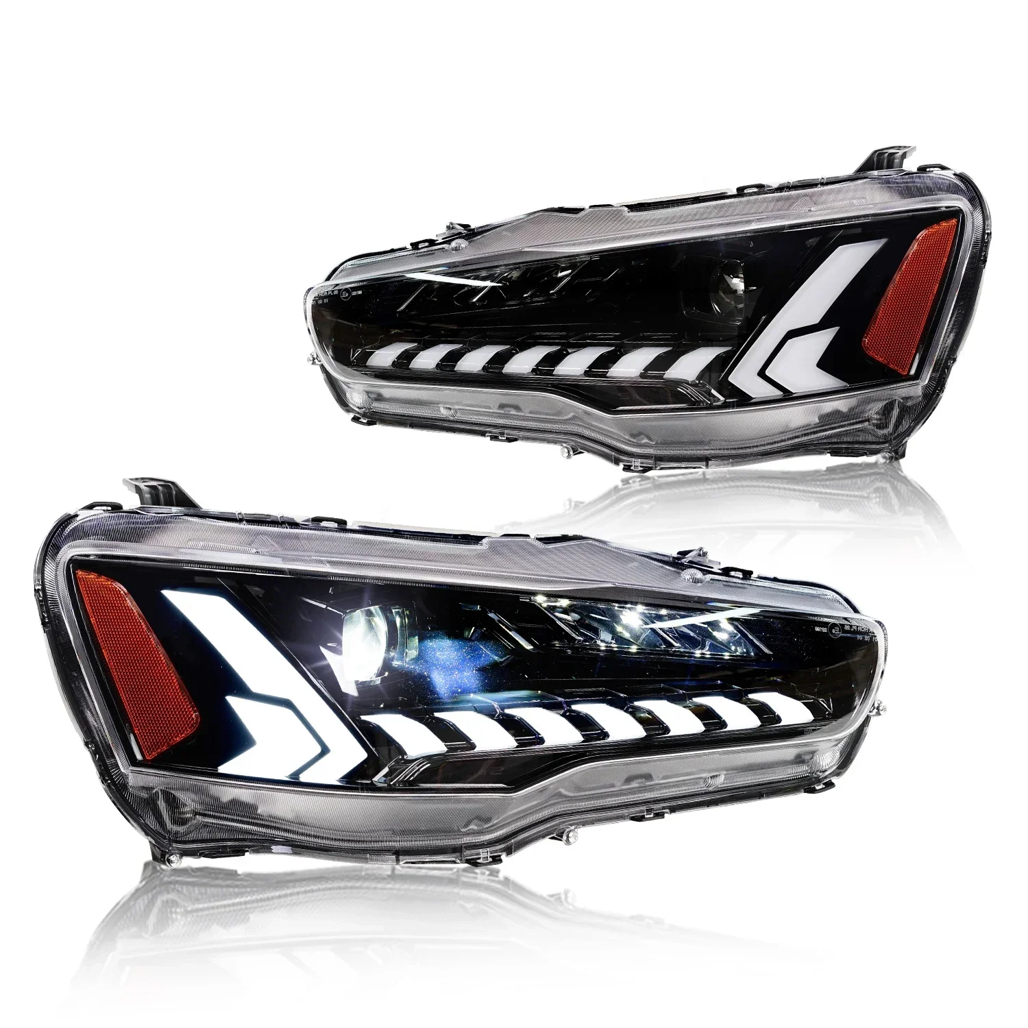 Полный светодиодный налобный фонарь Apollo New Style с пусковой анимацией для фар HC Motion Lancer 2008-2017 гг.
Полный светодиодный налобный фонарь Apollo New Style с пусковой анимацией для фар HC Motion Lancer 2008-2017 гг.