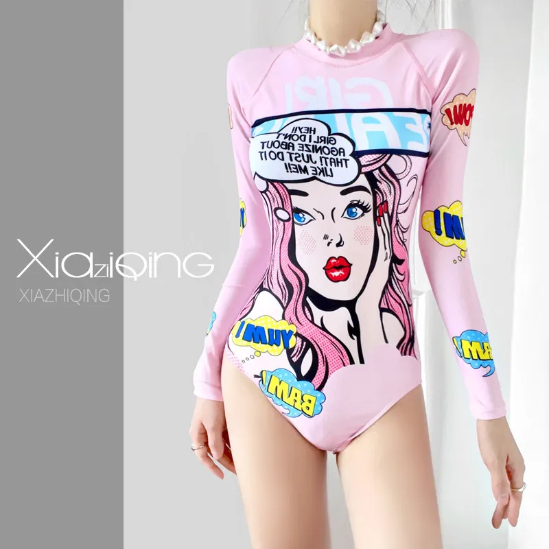 Ins Long Sve Swimsuit Women's Surfing Wetsuit Slimming Thermal Vaion Profional Surfing Scuba Suit
Ins Long Sve Swimsuit Women's Surfing Wetsuit Slimming Thermal Vaion Profional Surfing Scuba Suit