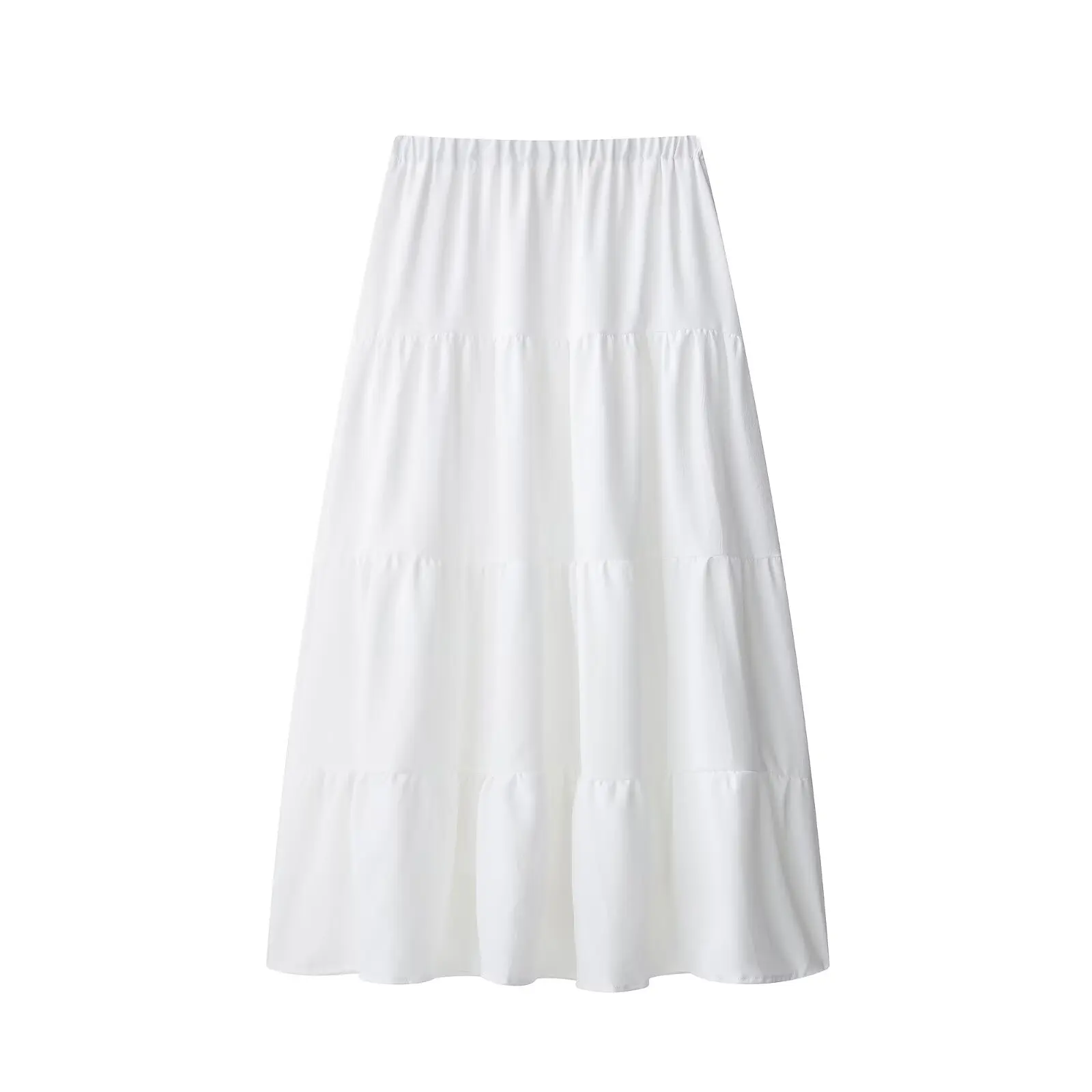 Korejepo Women White Skirt New Clothing European American Style Fashionable Simple Versatile Temperament Cake Skirts
Korejepo Women White Skirt New Clothing European American Style Fashionable Simple Versatile Temperament Cake Skirts