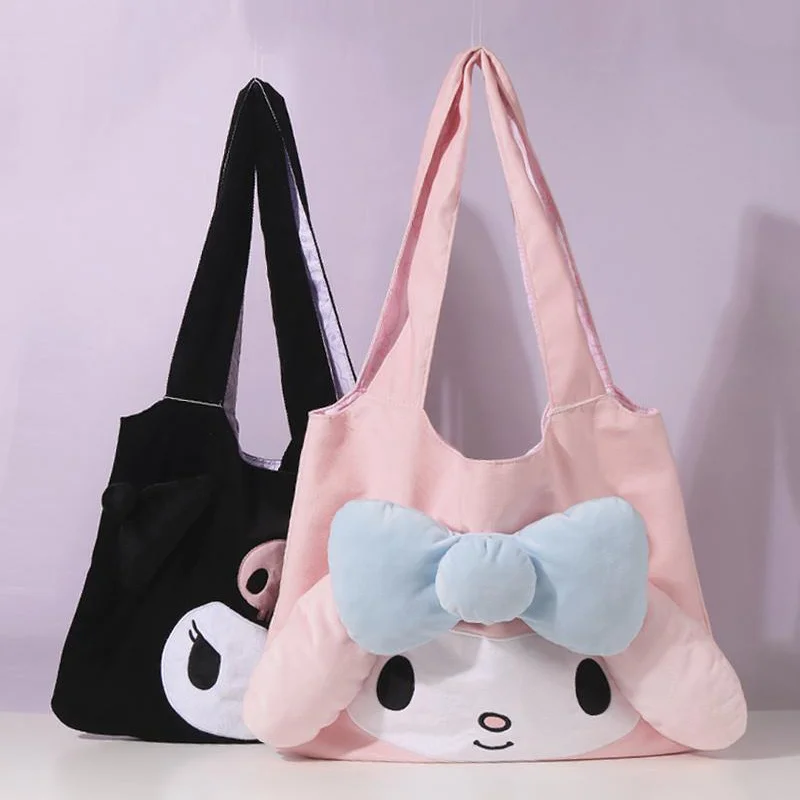 Kawaii Sanrio Plush Bag Hello Kitty Kuromi Cartoon Cute Girl Shoulder Bag Student Handbag Large Capacity Messenger Bag Kids Gift
Kawaii Sanrio Plush Bag Hello Kitty Kuromi Cartoon Cute Girl Shoulder Bag Student Handbag Large Capacity Messenger Bag Kids Gift