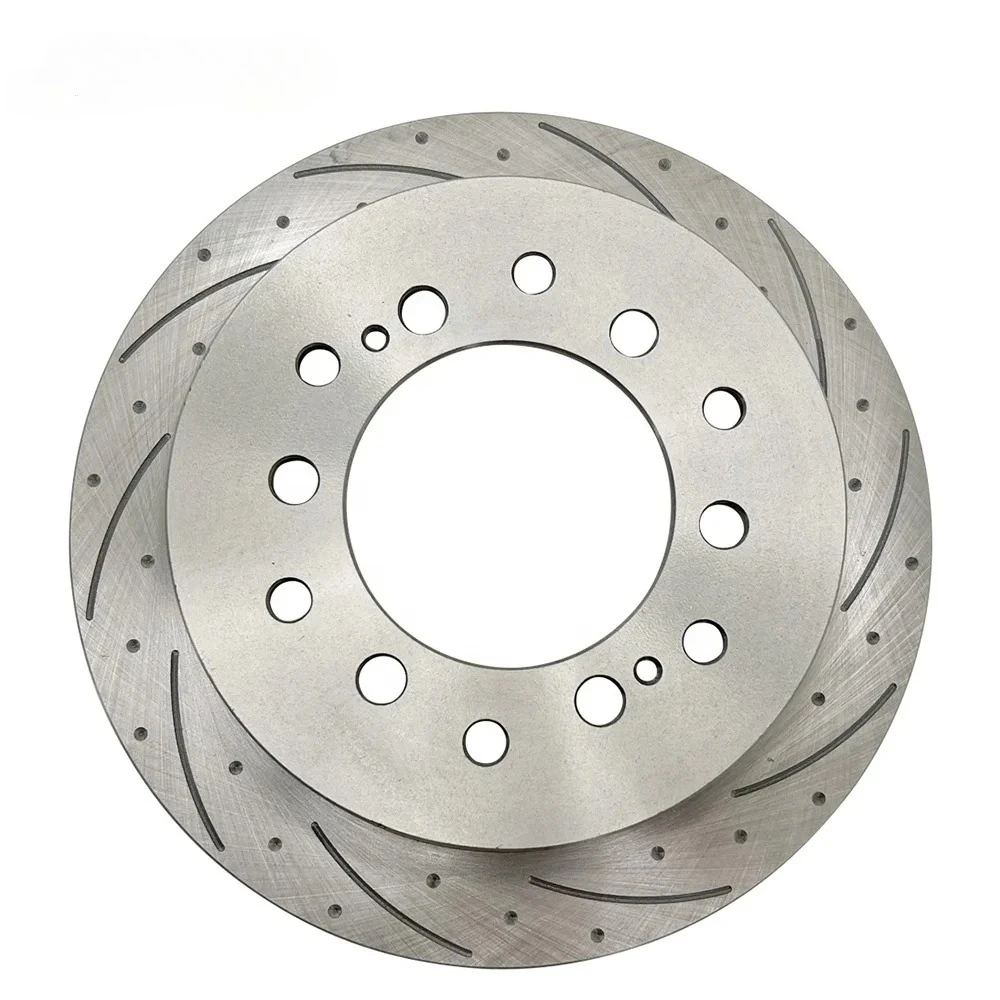 4243160130 Sport Parking Break Rotor Slotted Brake Disk for Toyotas Prado
4243160130 Sport Parking Break Rotor Slotted Brake Disk for Toyotas Prado