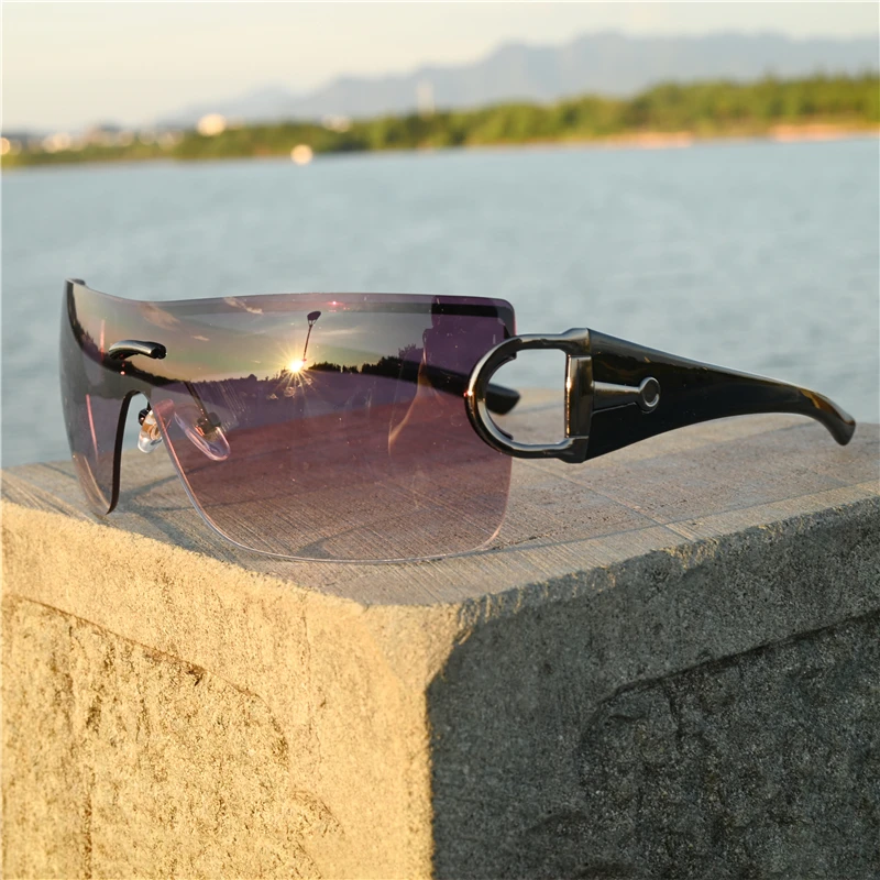 Rockjoy Women Shield Sunglasses One Piece Sun Glasses for Female Steampunk Eyewear Trendy Fashion
Rockjoy Women Shield Sunglasses One Piece Sun Glasses for Female Steampunk Eyewear Trendy Fashion