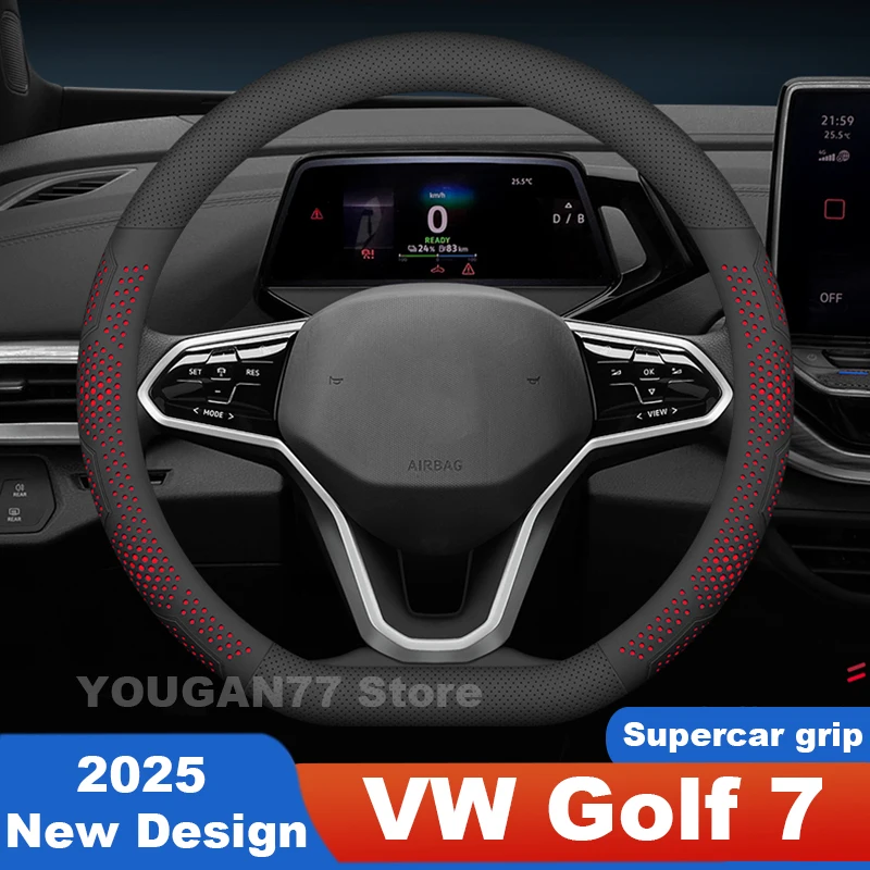 Ultrathin For VW Golf 7 2013 Steering Wheel Cover PU leather Non-slip Car Decorations VW Golf 4 Golf 5 Accessories
Ultrathin For VW Golf 7 2013 Steering Wheel Cover PU leather Non-slip Car Decorations VW Golf 4 Golf 5 Accessories