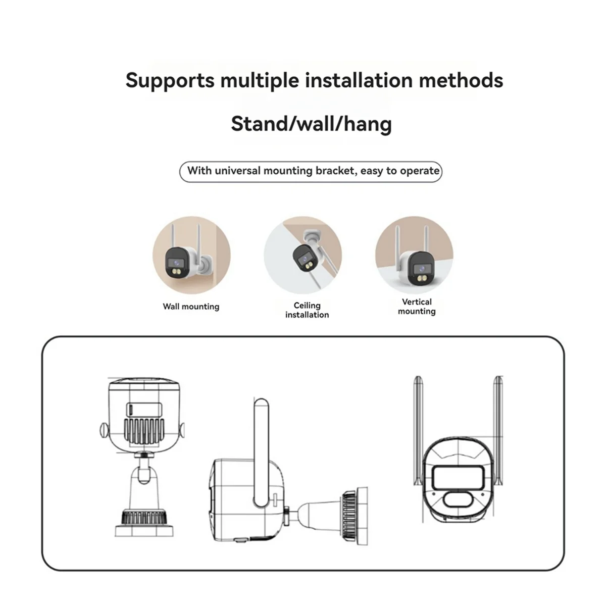 Fashion 2K 4MP Security Camera 2.4G/5G WiFi Mini Tuya CCTV Video Surveillance Camera Smart Life WiFi IP Camera EU PLUG
Fashion 2K 4MP Security Camera 2.4G/5G WiFi Mini Tuya CCTV Video Surveillance Camera Smart Life WiFi IP Camera EU PLUG