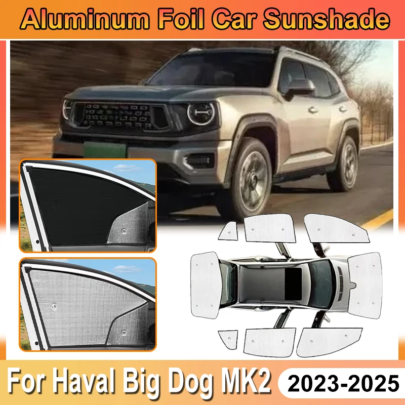 For Haval Big Dog Accessories H-Dog Dargo X H7 MK2 2025 2024 2023 Car Aluminum Foil Windshield Sun Shades Covers UV Protector
For Haval Big Dog Accessories H-Dog Dargo X H7 MK2 2025 2024 2023 Car Aluminum Foil Windshield Sun Shades Covers UV Protector