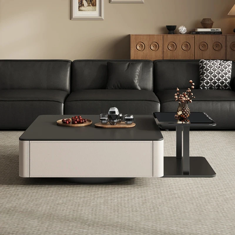Italian Stone Plate Black High Coffee Table Modern Minimalist Living Room Home Square Combination
Italian Stone Plate Black High Coffee Table Modern Minimalist Living Room Home Square Combination