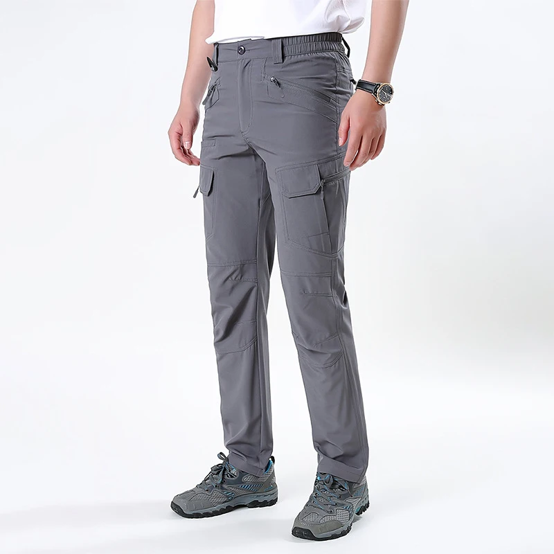 Men's Loose Quick-Drying Stretchy Lightweight Fitted Sweat-Wicking Breathable Outdoor Pants for Hiking, Trekking, and Spring
Men's Loose Quick-Drying Stretchy Lightweight Fitted Sweat-Wicking Breathable Outdoor Pants for Hiking, Trekking, and Spring