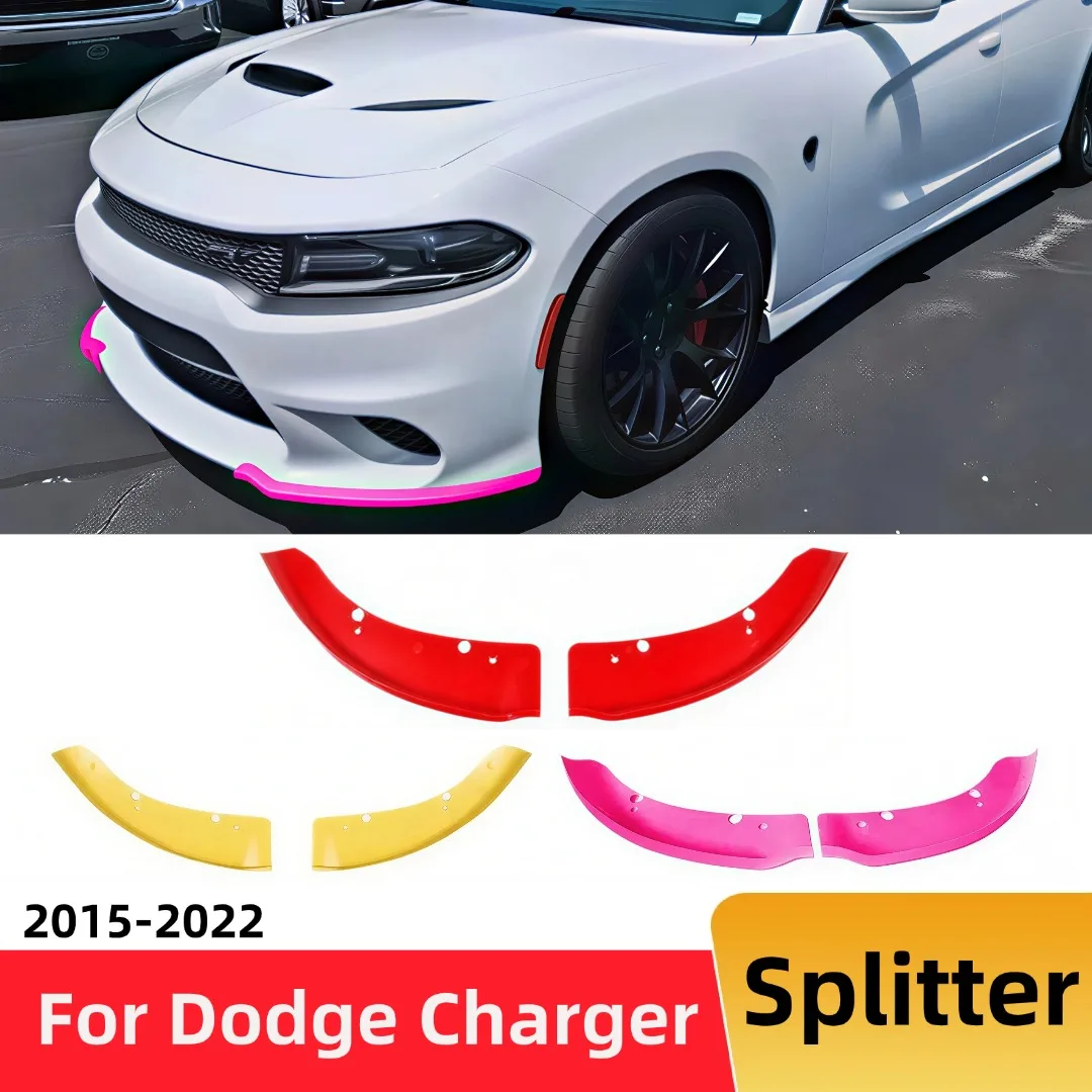 Front Bumper Lip Splitter Splitter Spoiler Protector ABS Car Wing Trim Body Kit Exterior Styling For Dodge Charger 2015-2022
Front Bumper Lip Splitter Splitter Spoiler Protector ABS Car Wing Trim Body Kit Exterior Styling For Dodge Charger 2015-2022