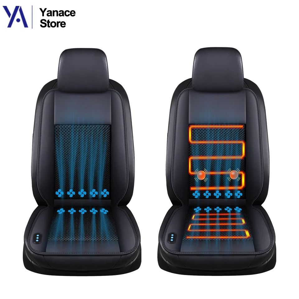 High-end Car Seat Cushion Summer Breathable Cooling Cushion 10 Fans And Heating Function Soft & Comfortable All Season Universal
High-end Car Seat Cushion Summer Breathable Cooling Cushion 10 Fans And Heating Function Soft & Comfortable All Season Universal