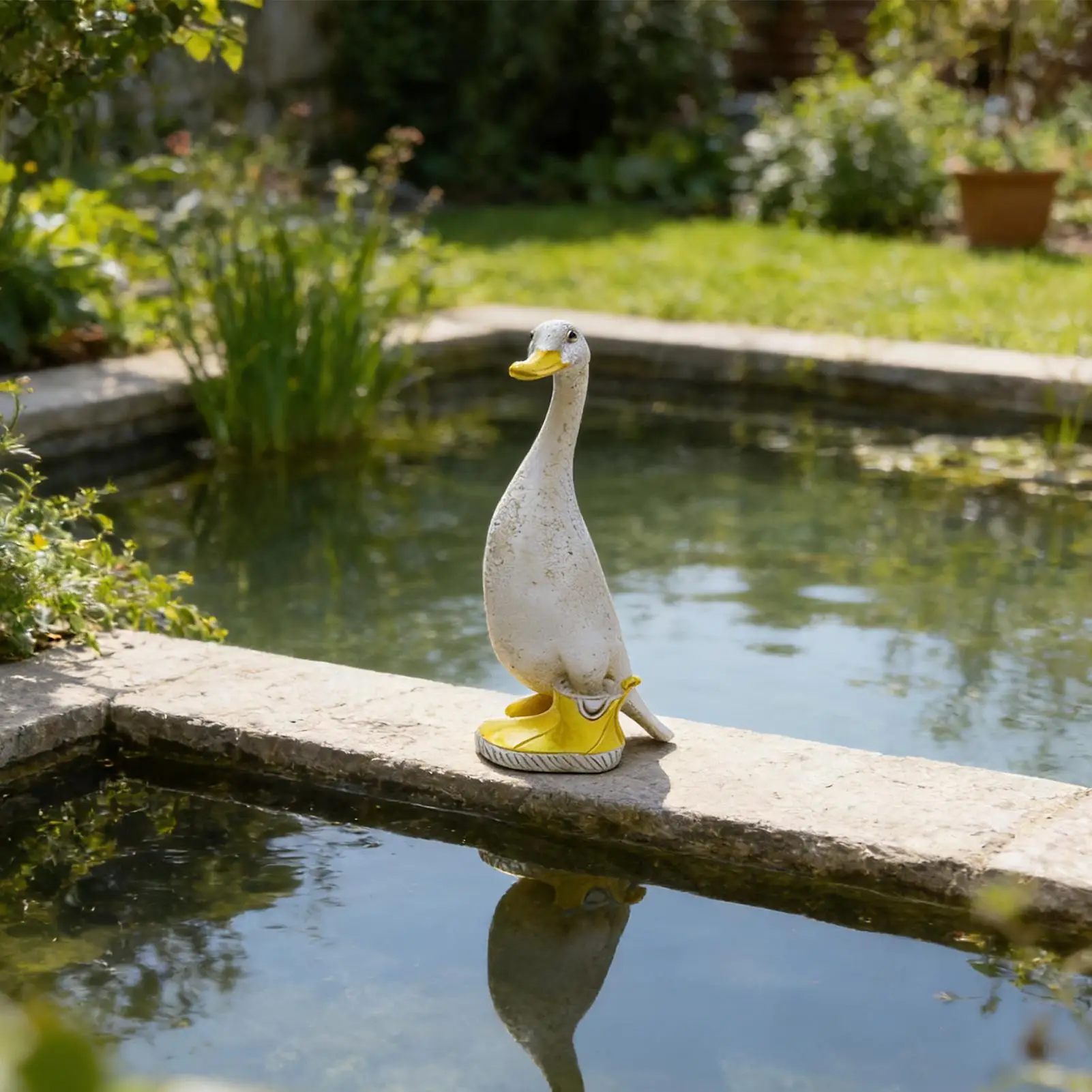 Outdoor Duck Statues Rain Boots Duck Resin Yard Decorations Animal Garden Statues for Patio Porch Lawn Balcony Indoor Desk Shelf
Outdoor Duck Statues Rain Boots Duck Resin Yard Decorations Animal Garden Statues for Patio Porch Lawn Balcony Indoor Desk Shelf
