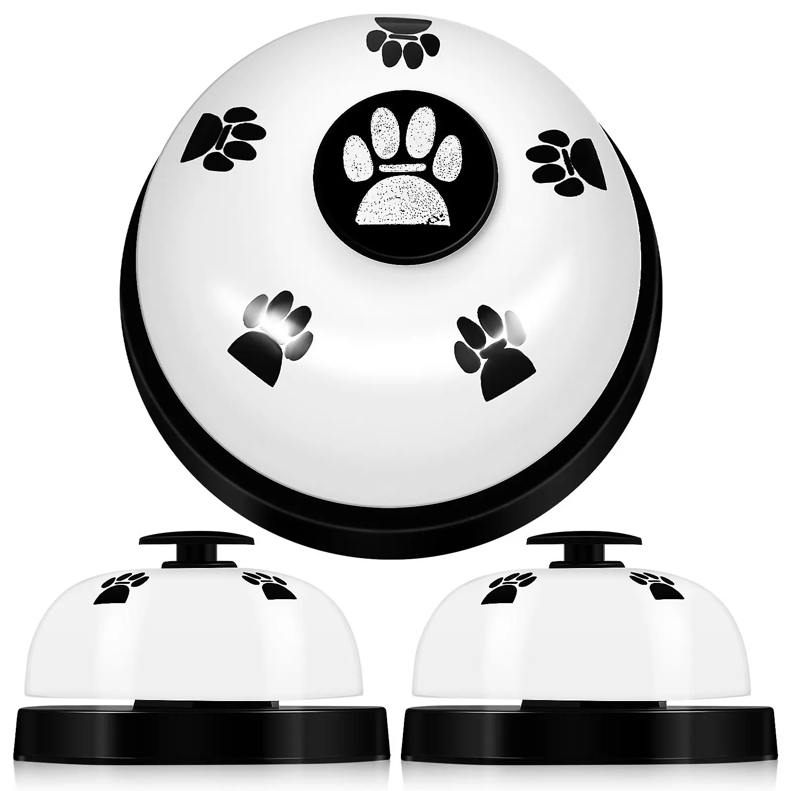 3 Pcs Dog Training Bell Pet Toilet Toy Bathroom Bells Potty Iron Door Doorbell Easy Use Non Slip Bottom Loud Clear Ringing
3 Pcs Dog Training Bell Pet Toilet Toy Bathroom Bells Potty Iron Door Doorbell Easy Use Non Slip Bottom Loud Clear Ringing