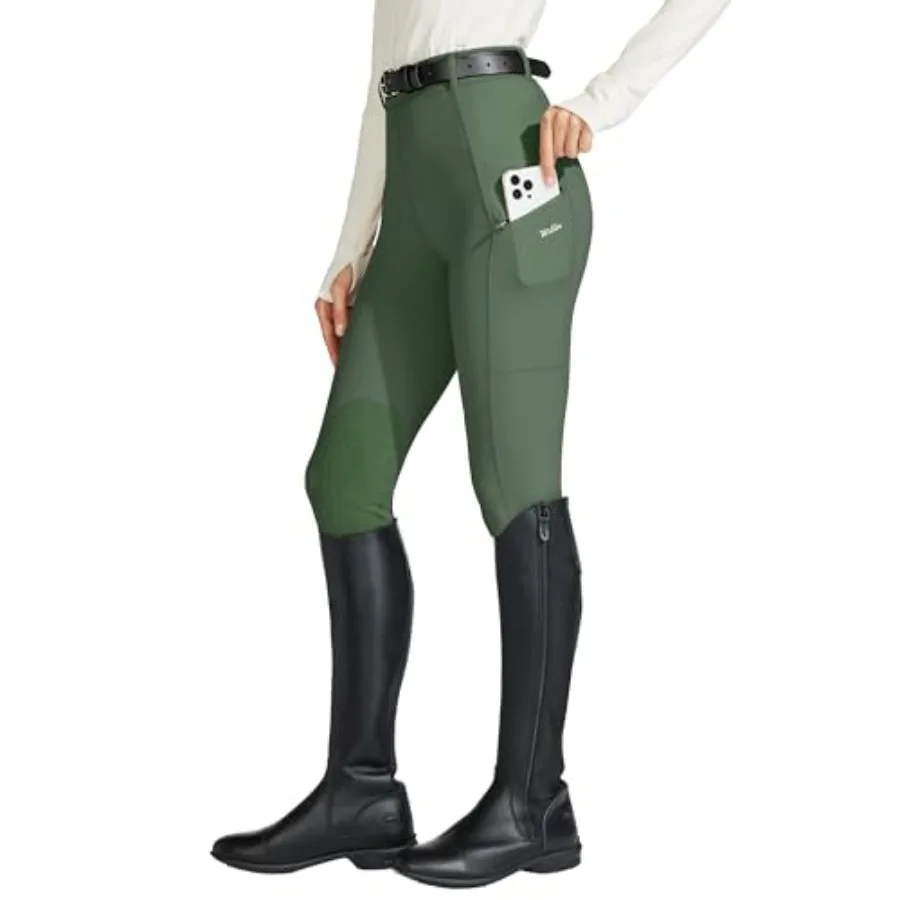 Women's Horse Riding Pants Knee-Patch Equestrian Breeches Horseback Schooling Tights Zipper Pockets
Women's Horse Riding Pants Knee-Patch Equestrian Breeches Horseback Schooling Tights Zipper Pockets