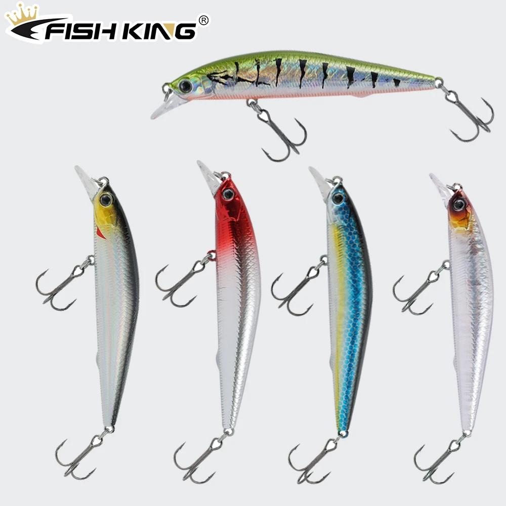 FISHKING 1 шт. Джеркбейт, гольян, рыболовные приманки, кренкбейты, Воблер для рыбалки, 75-108 мм, 7-12,5 г, жесткая приманка на щуку, искусственная приманка
FISHKING 1 шт. Джеркбейт, гольян, рыболовные приманки, кренкбейты, Воблер для рыбалки, 75-108 мм, 7-12,5 г, жесткая приманка на щуку, искусственная приманка