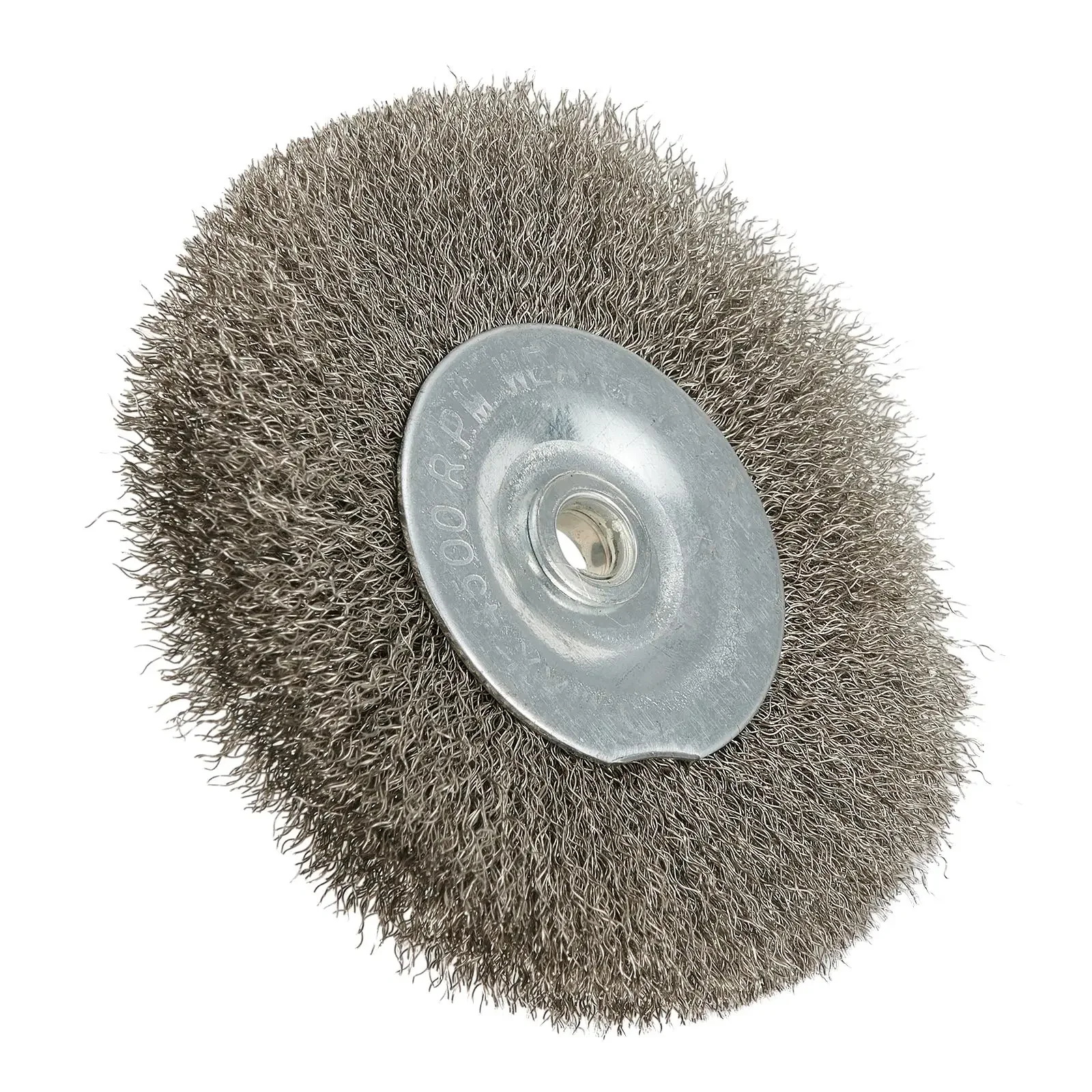 Efficient Cleaning And Polishing Tool, 3In Flat Crimped Stainless Steel Wire Wheel Brush, Suitable For Various Surfaces
Efficient Cleaning And Polishing Tool, 3In Flat Crimped Stainless Steel Wire Wheel Brush, Suitable For Various Surfaces