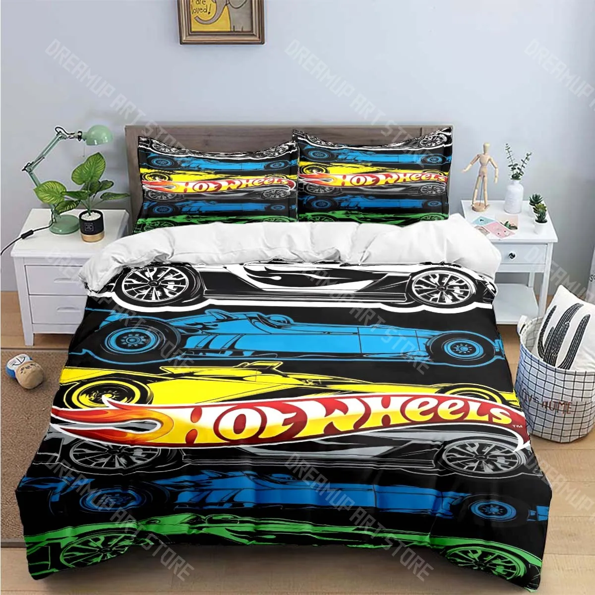 3D Fashion Cartoon Hot W-Wheels Print Bedding Sets Bed Supplies Set Duvet Cover Bed Comforter Set Bedding Set Luxury Gift
3D Fashion Cartoon Hot W-Wheels Print Bedding Sets Bed Supplies Set Duvet Cover Bed Comforter Set Bedding Set Luxury Gift