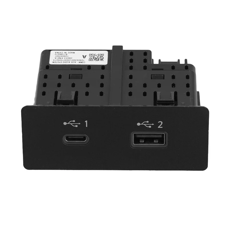Автомобильный вспомогательный разъем 284H3-6RA0A с портами USB и Type C для Nissan Rogue 2021-2023
Автомобильный вспомогательный разъем 284H3-6RA0A с портами USB и Type C для Nissan Rogue 2021-2023