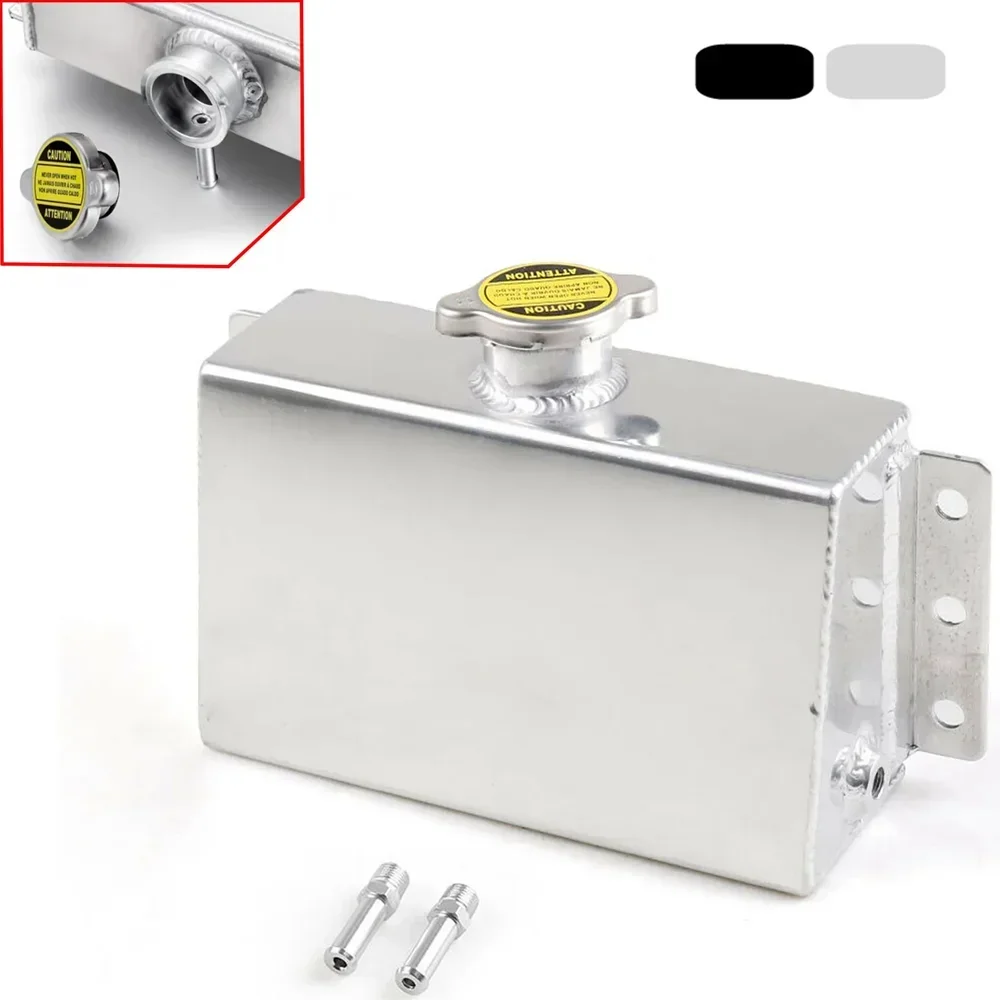 Coolant Expansion Fill Tank Overflow Reservoir Oil Catch Can Fuel Surge Tank 1.6L Aluminum For Civic 240SX WRX Acura
Coolant Expansion Fill Tank Overflow Reservoir Oil Catch Can Fuel Surge Tank 1.6L Aluminum For Civic 240SX WRX Acura