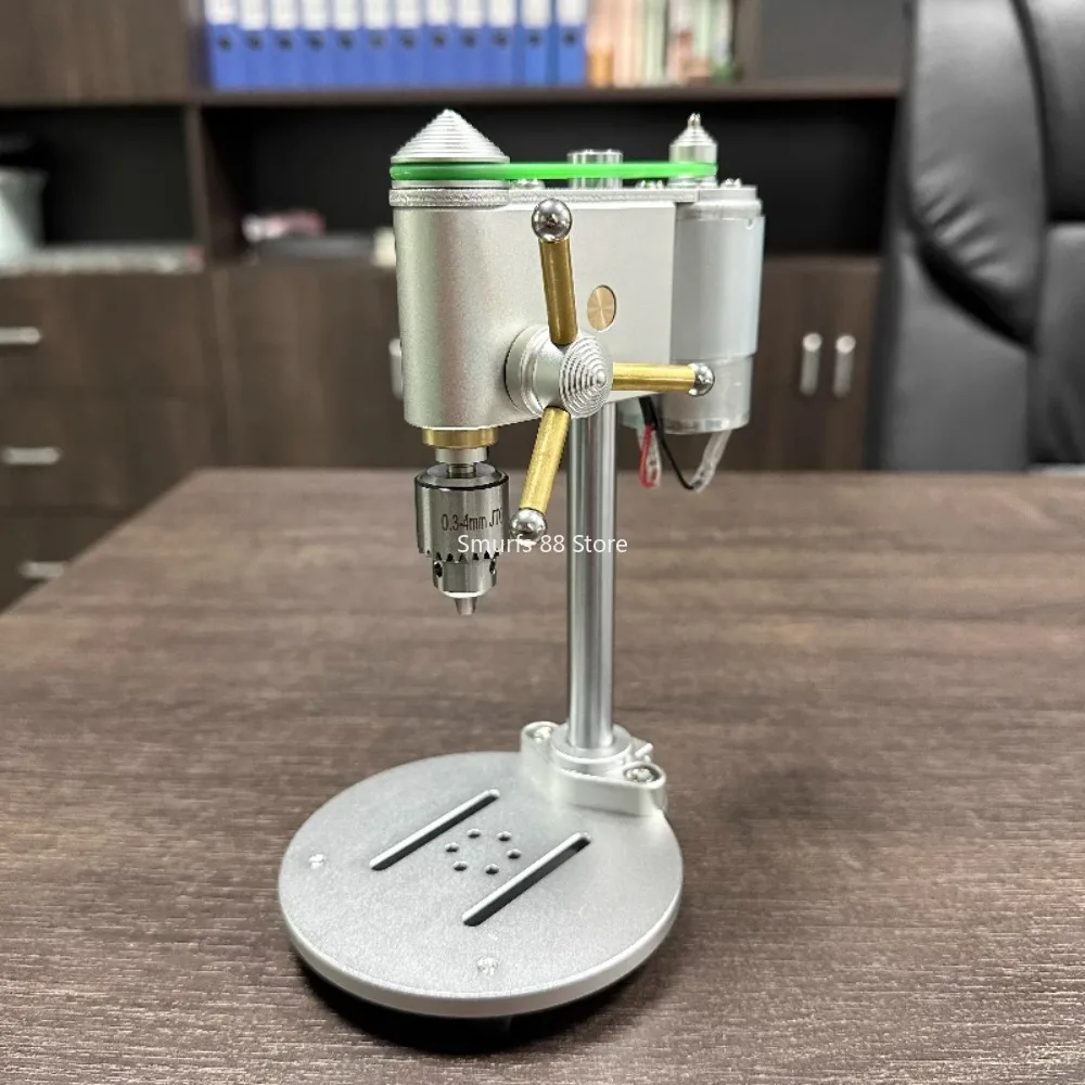 Micro Bench Drill Mini Metal Drilling Machine Precision Watch Repair Tool Bench Drill Watchmaker Tool Universal Chuck 0.3-4mm
Micro Bench Drill Mini Metal Drilling Machine Precision Watch Repair Tool Bench Drill Watchmaker Tool Universal Chuck 0.3-4mm