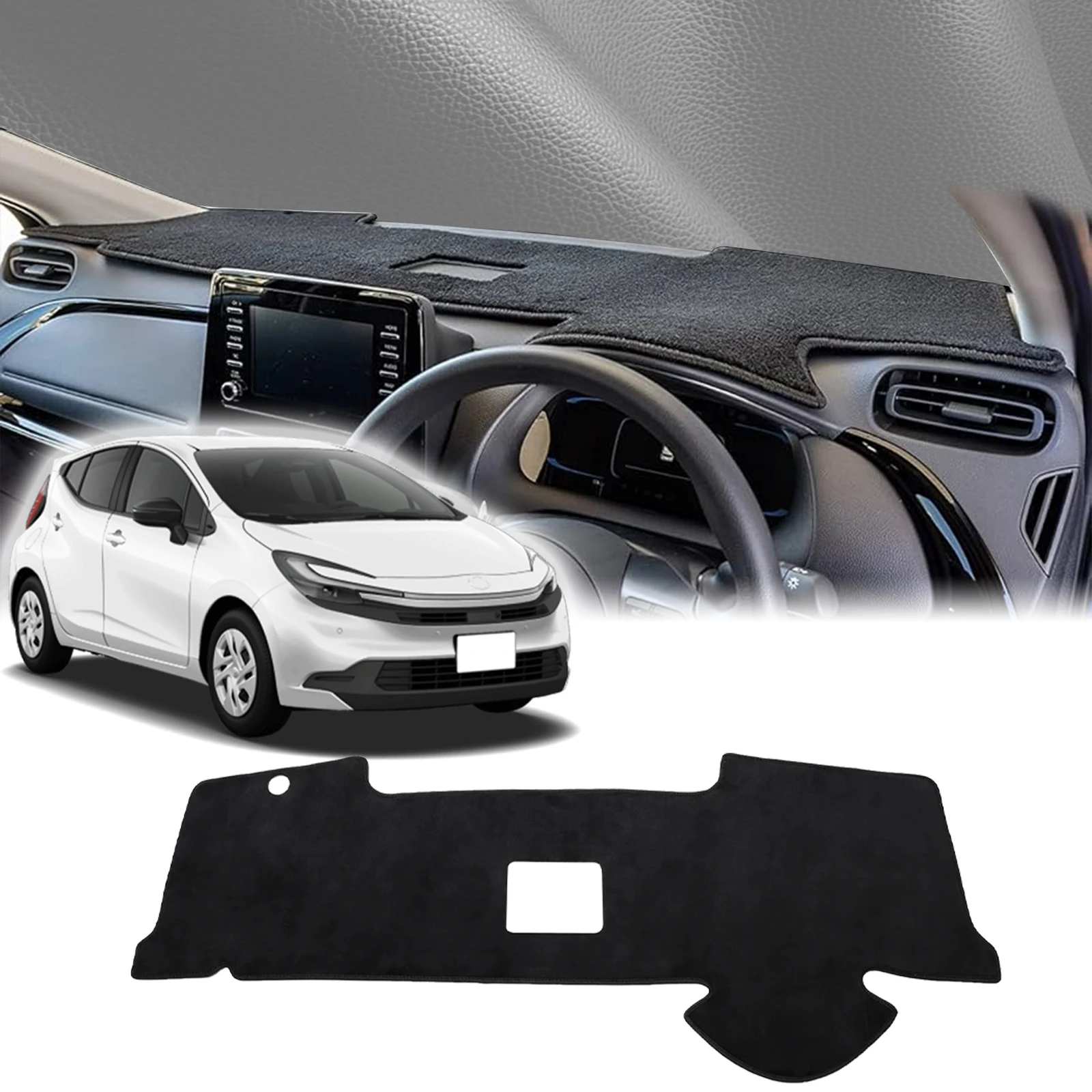 fit for Toyota Aqua XP210 2021 2022 2023-2025 Car Accessories Protective Carpet Dashmat Dashboard Cover Pad DashMat Sunshade
fit for Toyota Aqua XP210 2021 2022 2023-2025 Car Accessories Protective Carpet Dashmat Dashboard Cover Pad DashMat Sunshade
