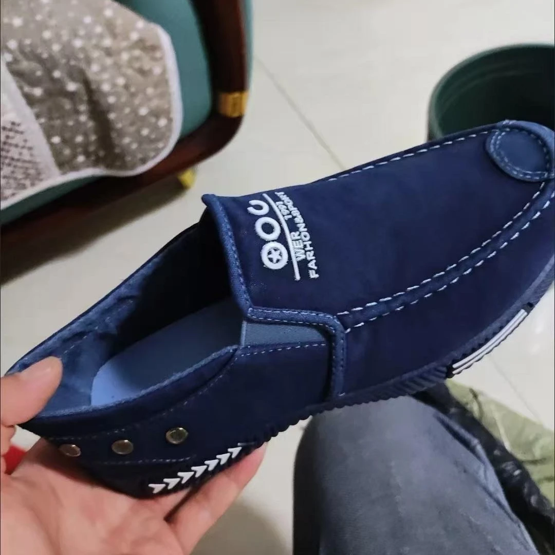 Хлопковая обувь, мужская весенняя новая повседневная парусиновая обувь, дышащая обувь для ленивых с низким вырезом, джинсовые мужские лоферы, рабочая обувь на мягкой подошве для мужчин 
Хлопковая обувь, мужская весенняя новая повседневная парусиновая обувь, дышащая обувь для ленивых с низким вырезом, джинсовые мужские лоферы, рабочая обувь на мягкой подошве для мужчин