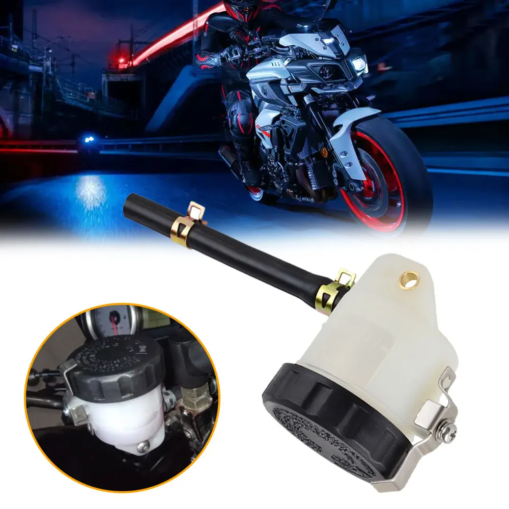 Plastic Motorcycle Brake Fluid Reservoir Tank Oil Cup Brake Pump Master Cylinder Oil Pot Accessories for Honda Suzuki Kawasaki
Plastic Motorcycle Brake Fluid Reservoir Tank Oil Cup Brake Pump Master Cylinder Oil Pot Accessories for Honda Suzuki Kawasaki