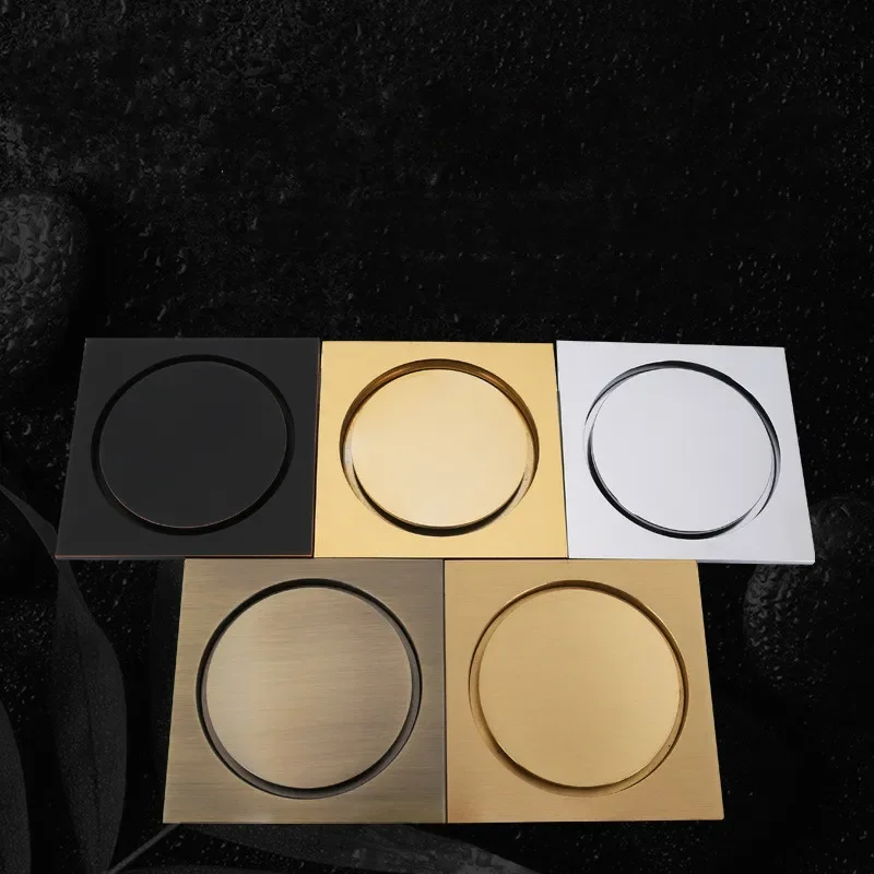 10x10cm Floor Drain Brass Square Pop-up Floor Drain Floor Cover Shower Room Push Down Deodorant Bathtub Shower Drain
10x10cm Floor Drain Brass Square Pop-up Floor Drain Floor Cover Shower Room Push Down Deodorant Bathtub Shower Drain