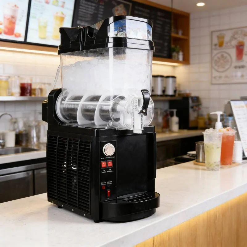 Commercial Industrial Stainless Steel Slush Machine for Hotels Restaurants Retail Food Shops
Commercial Industrial Stainless Steel Slush Machine for Hotels Restaurants Retail Food Shops