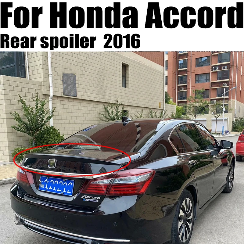 For Honda Accord Spoiler Hybrid High Quality ABS Material Car Rear Wing Primer Rear Spoiler for Honda Accord Spoiler 2016
For Honda Accord Spoiler Hybrid High Quality ABS Material Car Rear Wing Primer Rear Spoiler for Honda Accord Spoiler 2016