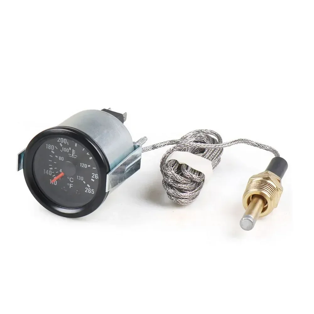 Carhome Pointer Mechanical Water Temp Car Gauge 2"52mm 40~130 Celsius Centigrade /130~265 Fahrenheit Temperature Instrument NEW
Carhome Pointer Mechanical Water Temp Car Gauge 2"52mm 40~130 Celsius Centigrade /130~265 Fahrenheit Temperature Instrument NEW