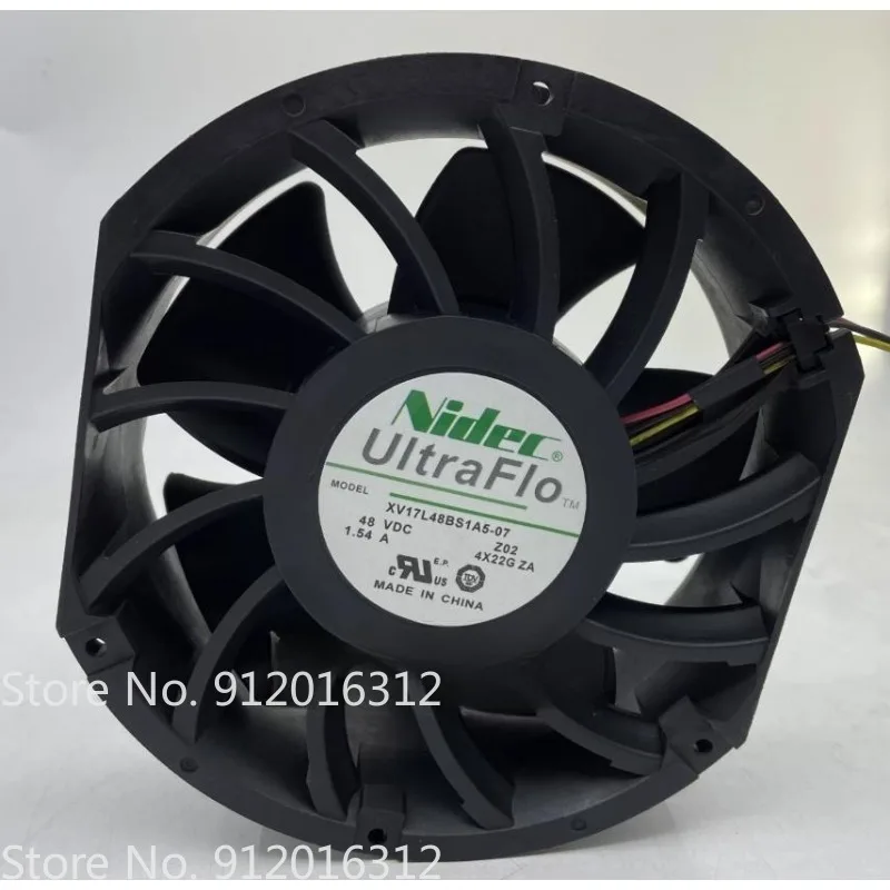 Оригинальный вентилятор охлаждения для Nidec XV17L48BS1A5-07 48V 1.54A 17CM, инверторный вентилятор охлаждения, 3-х и 4-х проводной
Оригинальный вентилятор охлаждения для Nidec XV17L48BS1A5-07 48V 1.54A 17CM, инверторный вентилятор охлаждения, 3-х и 4-х проводной