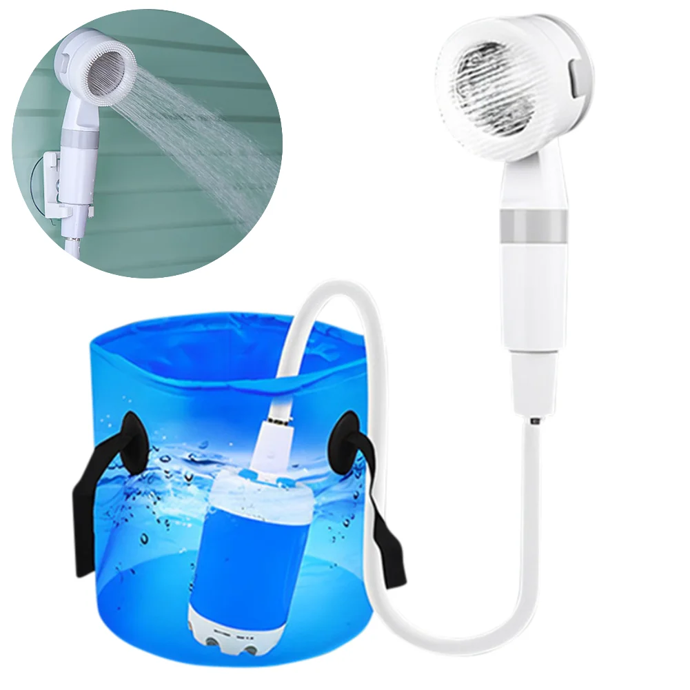 Electric Shower Pump Rechargeable Outdoor Camp Pump Portable Outdoor Shower Head Sprayer for Hiking Car Wash Pet Cleaning
Electric Shower Pump Rechargeable Outdoor Camp Pump Portable Outdoor Shower Head Sprayer for Hiking Car Wash Pet Cleaning