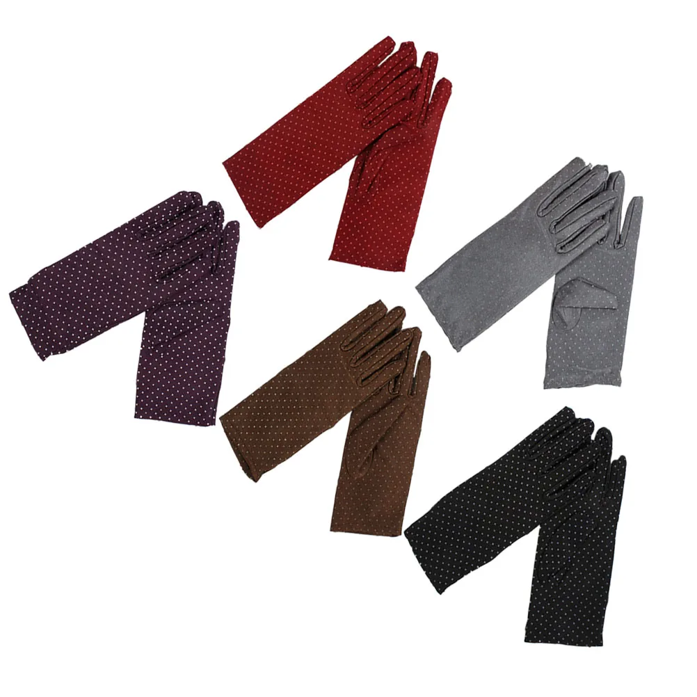 5 Pairs UV Sun Sunscreen For Women Protection Gloves Protection Riding Summer Fashion Etiquette Gloves Women Reusable
5 Pairs UV Sun Sunscreen For Women Protection Gloves Protection Riding Summer Fashion Etiquette Gloves Women Reusable