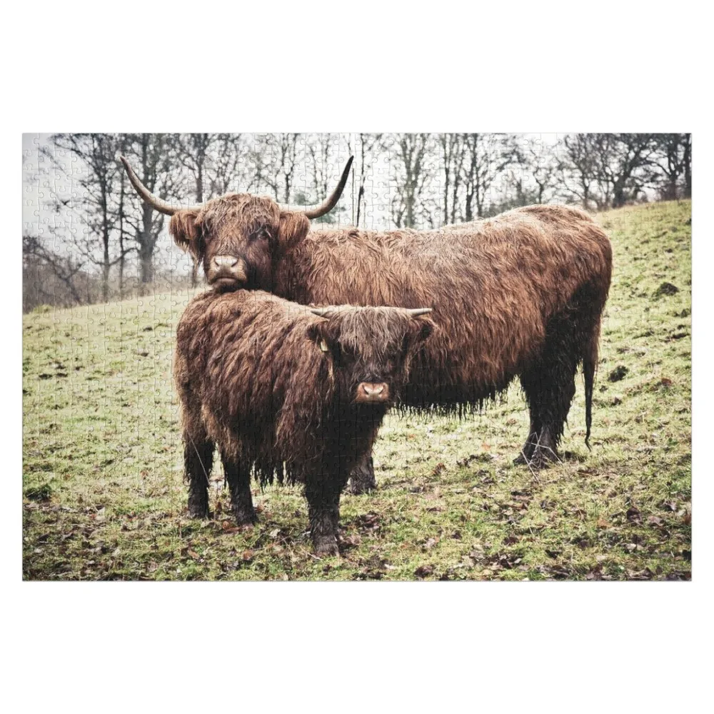 Highland Cows Jigsaw Puzzle Custom Name Child Toy Adult Wooden Toddler Toys Puzzle
Highland Cows Jigsaw Puzzle Custom Name Child Toy Adult Wooden Toddler Toys Puzzle