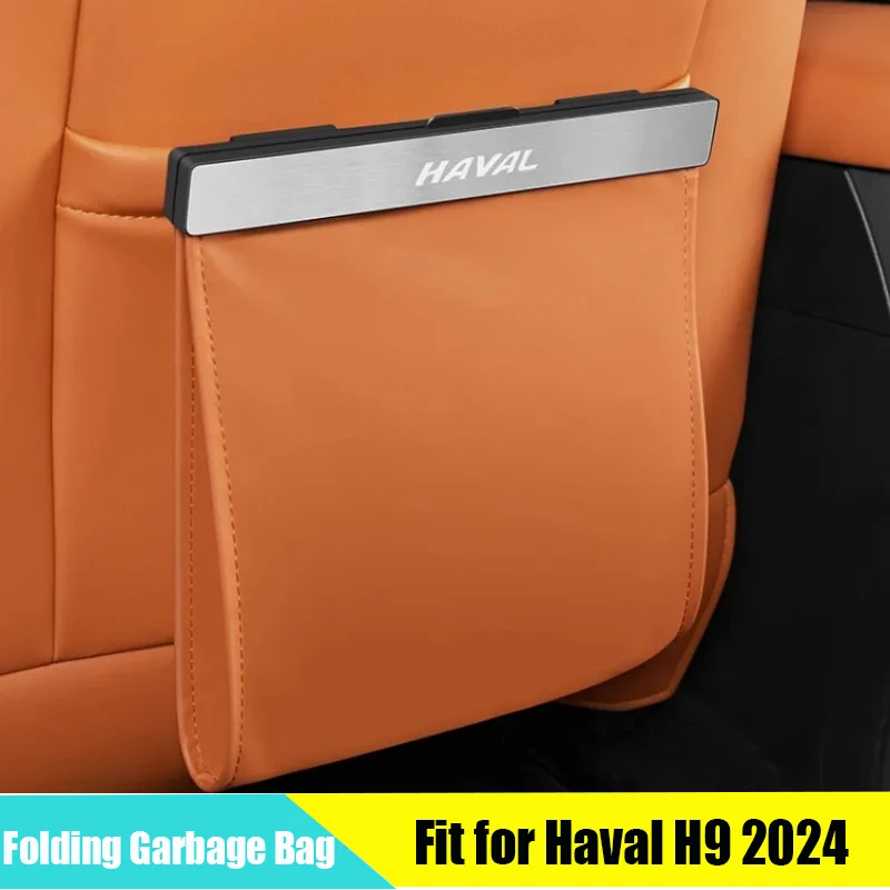 Складной мешок для мусора на заднем сиденье, подходит для GWM Haval H9 2024 2025, модифицированный автомобильный кожаный магнитный мешок для мусора, автомобильные аксессуары
Складной мешок для мусора на заднем сиденье, подходит для GWM Haval H9 2024 2025, модифицированный автомобильный кожаный магнитный мешок для мусора, автомобильные аксессуары