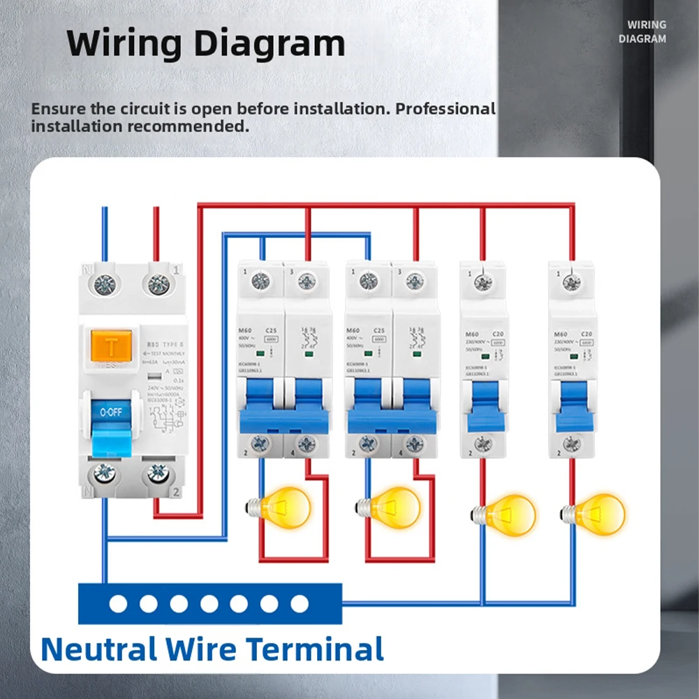 Leakage Protection Switch 100A DC Type B for New Energy Charging Setups with 30mA Trip Accuracy and R80 4P Form Factor
Leakage Protection Switch 100A DC Type B for New Energy Charging Setups with 30mA Trip Accuracy and R80 4P Form Factor