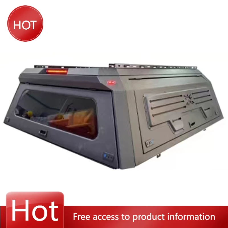 New High Quality Aluminum Canopy Hard Top Pickup Truck Bumper Custom Truck Accessories Perfect Fit Body Part Accessory
New High Quality Aluminum Canopy Hard Top Pickup Truck Bumper Custom Truck Accessories Perfect Fit Body Part Accessory