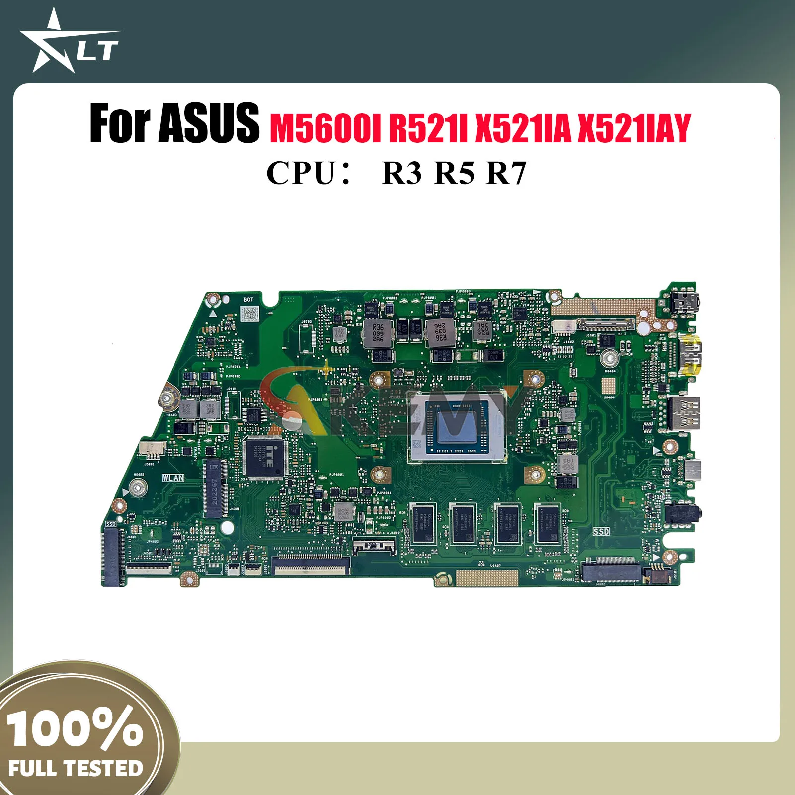 X521IA Материнская плата для ноутбука ASUS VivoBook M5600I X521IA X521I X521IAY R521I Материнская плата для ноутбука с процессором R3 R5 R7 100% тест в порядке
X521IA Материнская плата для ноутбука ASUS VivoBook M5600I X521IA X521I X521IAY R521I Материнская плата для ноутбука с процессором R3 R5 R7 100% тест в порядке