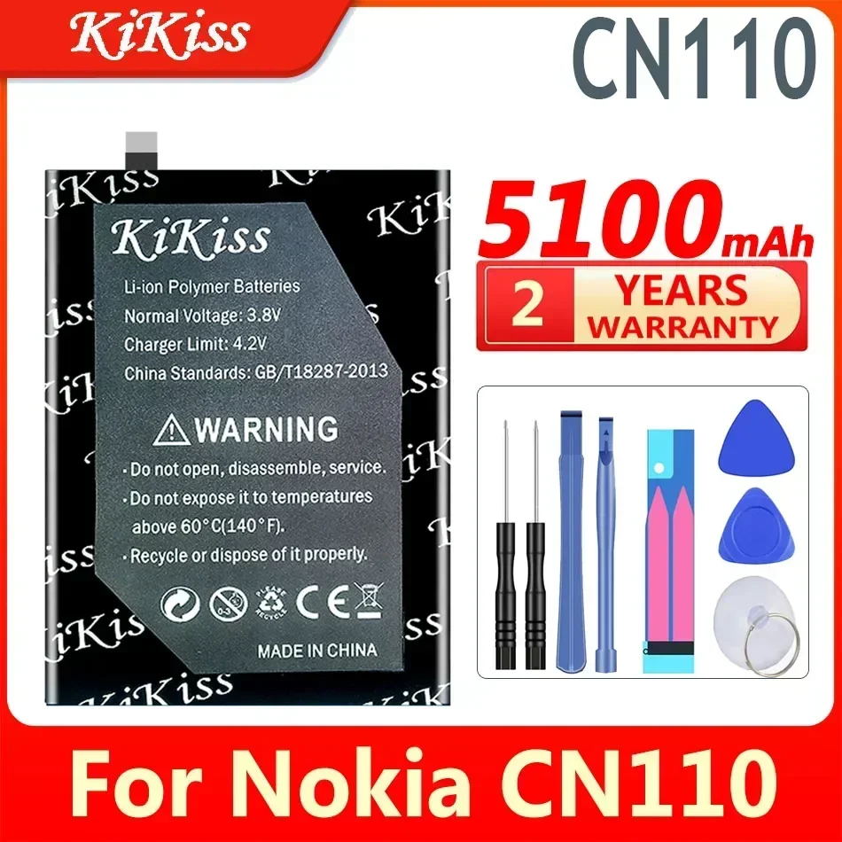 CN110 Высококачественный сменный аккумулятор для Nokia X20 X10 CN110 1ICP5 65 78 Телефонные аккумуляторы Bateria
CN110 Высококачественный сменный аккумулятор для Nokia X20 X10 CN110 1ICP5 65 78 Телефонные аккумуляторы Bateria