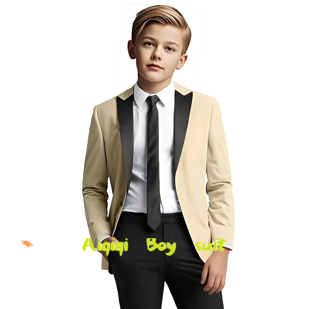 Boys Suits 2 Piece Slim Fit Kids Tuxedo Wedding Birthday Party Toddler Suit Dresswear Suit Blazer Pants Set
Boys Suits 2 Piece Slim Fit Kids Tuxedo Wedding Birthday Party Toddler Suit Dresswear Suit Blazer Pants Set