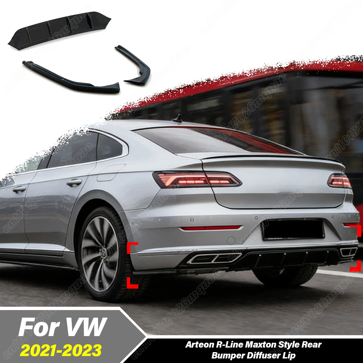 For Volkswagen Arteon R-Line 2020 2021 2022 2023 Maxton Style Automobile Rear Bumper Spoiler Lip Diffuser Decoration Body Kit
For Volkswagen Arteon R-Line 2020 2021 2022 2023 Maxton Style Automobile Rear Bumper Spoiler Lip Diffuser Decoration Body Kit