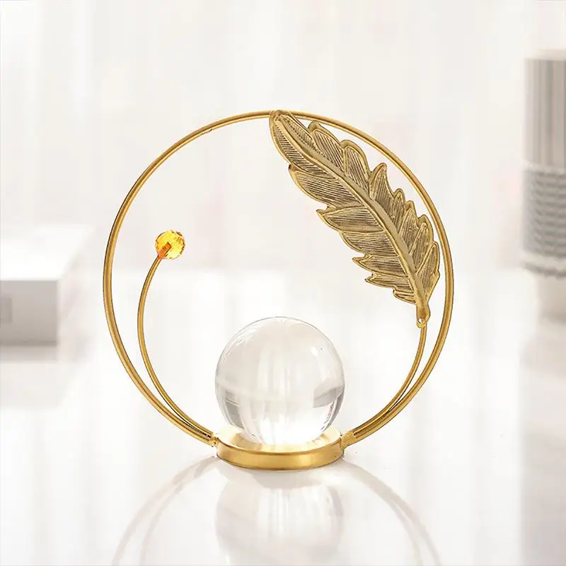 Crystal Ball Decoration Home Decor for TV Cabinets Suitable as Light Luxury Tabletop Iron Ornament Gifts Living Rooms Entryway
Crystal Ball Decoration Home Decor for TV Cabinets Suitable as Light Luxury Tabletop Iron Ornament Gifts Living Rooms Entryway