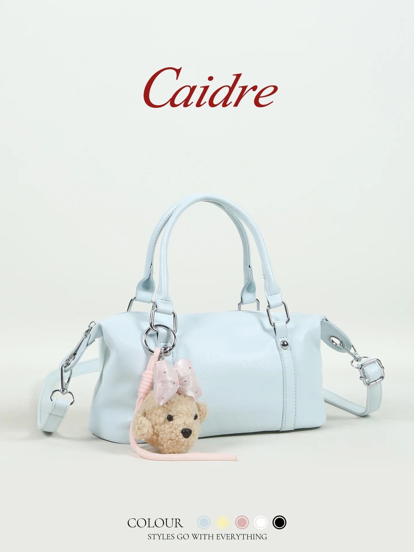 Caidre Adorable Boston Pillow Bag Women's Birthday Gift Commuter Handbag Single Shoulder Slant Cross Small Bag Korean Style
Caidre Adorable Boston Pillow Bag Women's Birthday Gift Commuter Handbag Single Shoulder Slant Cross Small Bag Korean Style