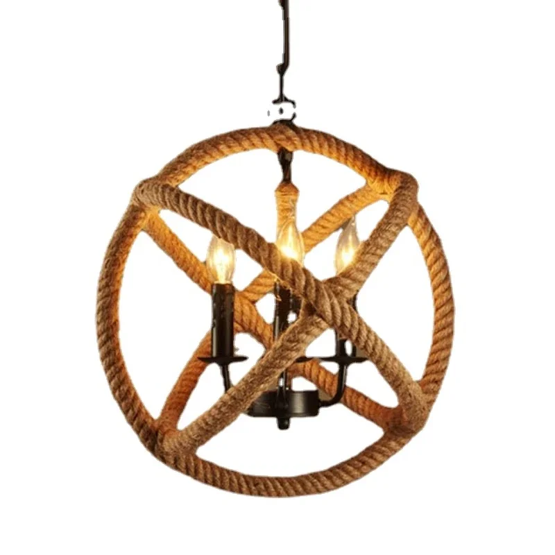 Natural Vintage Hemp Rope Pendant Light E27 Loft Edison Pendant Lamp Rustic Style Lighting Hanging Bar Restaurant Light Fixture
Natural Vintage Hemp Rope Pendant Light E27 Loft Edison Pendant Lamp Rustic Style Lighting Hanging Bar Restaurant Light Fixture